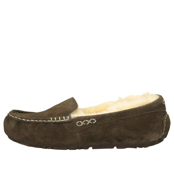 UGG Women's Ansley Slippers in Brown - Picture 1 of 10
